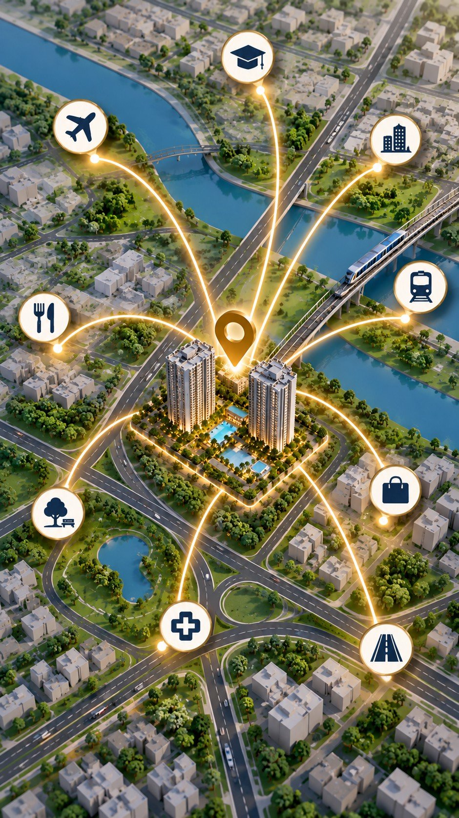 Arvind Goregaon West master plan and location
