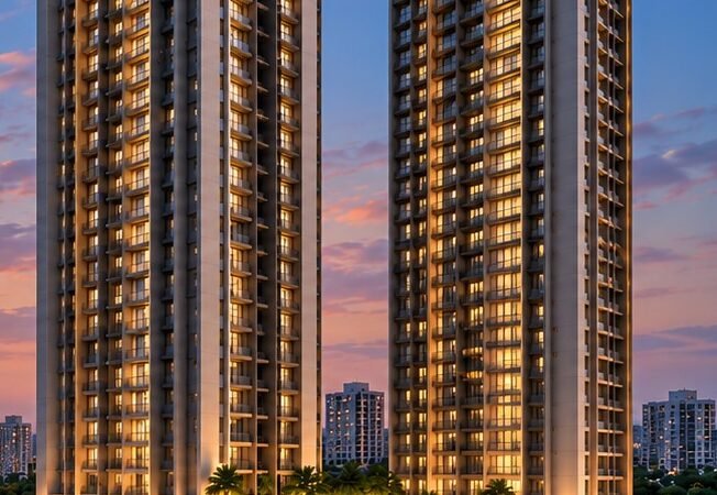 Arvind Goregaon West tower facade close-up